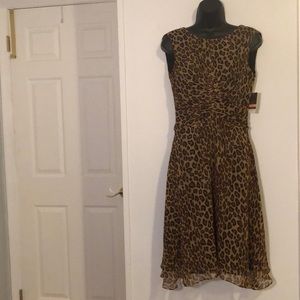 NWT Leopard print dress